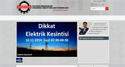 Desktop Screenshot of mimarsinanosb.org.tr